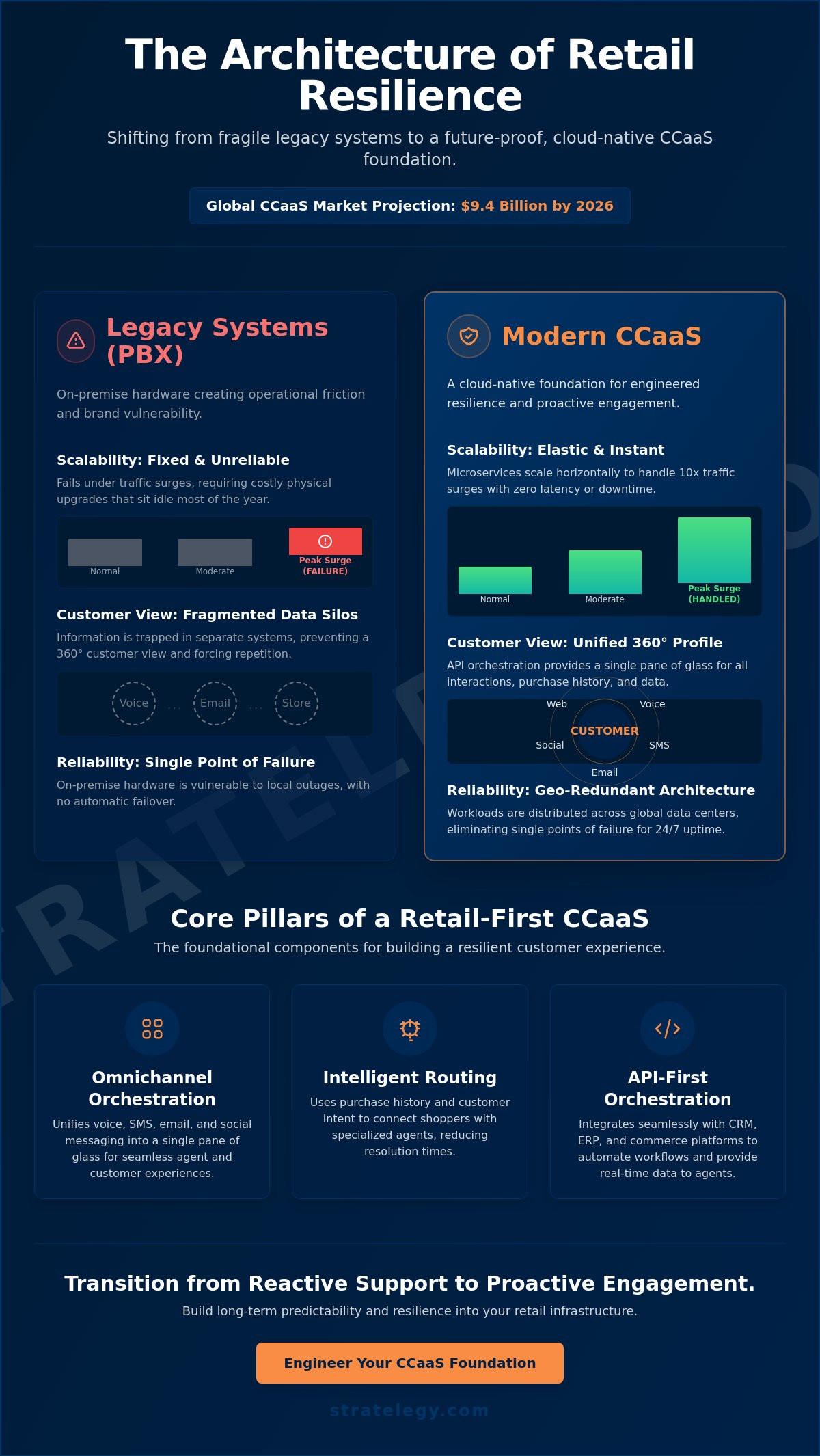 CCaaS for Retail E-commerce: Engineering Strategic Resilience in 2026